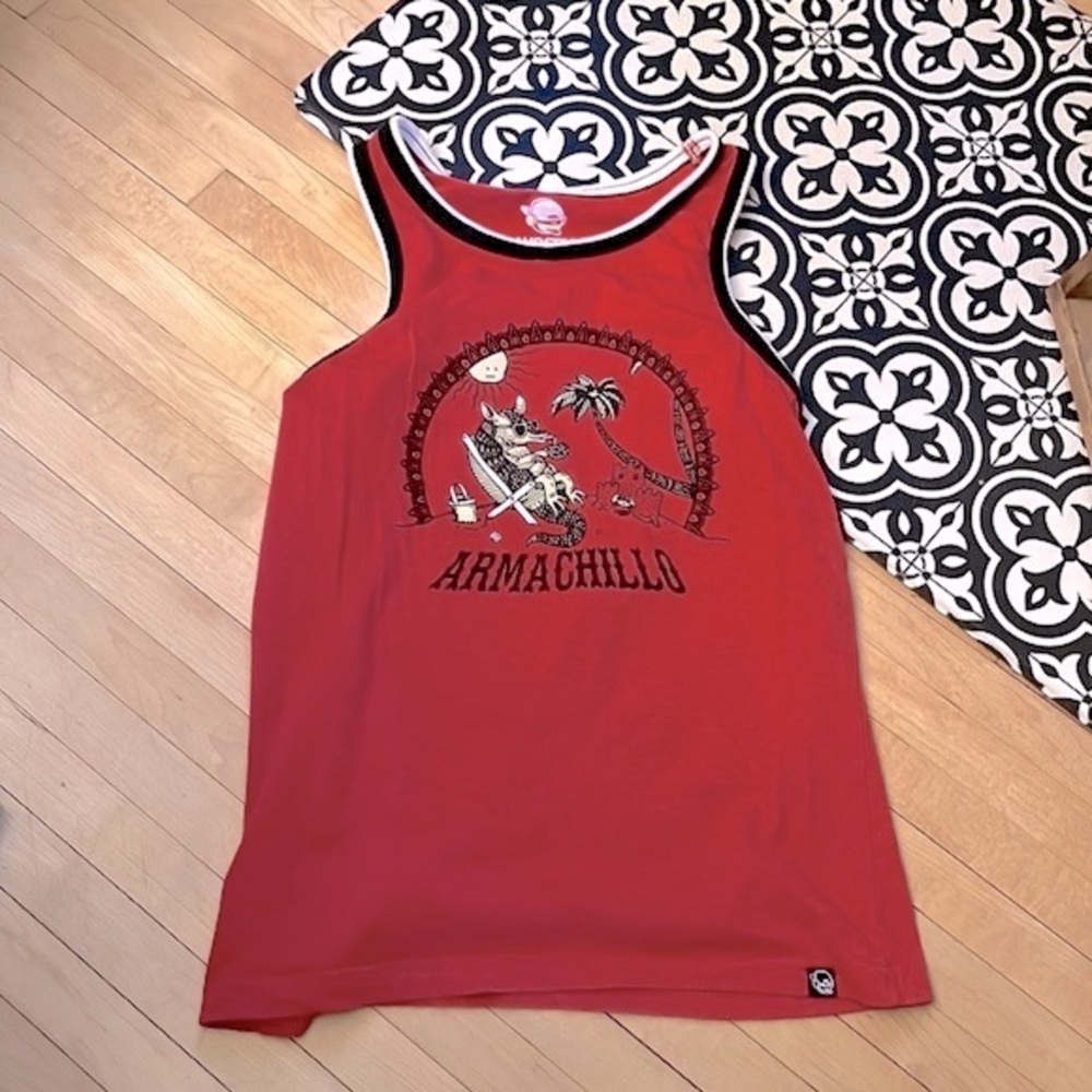 West 49 Boy Sleeveless Graphic Tank, Size 14, EUC